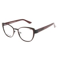LV.MT.0879-0101  Armacao Para Oculos de Grau Feminino Reebok Cat Preto